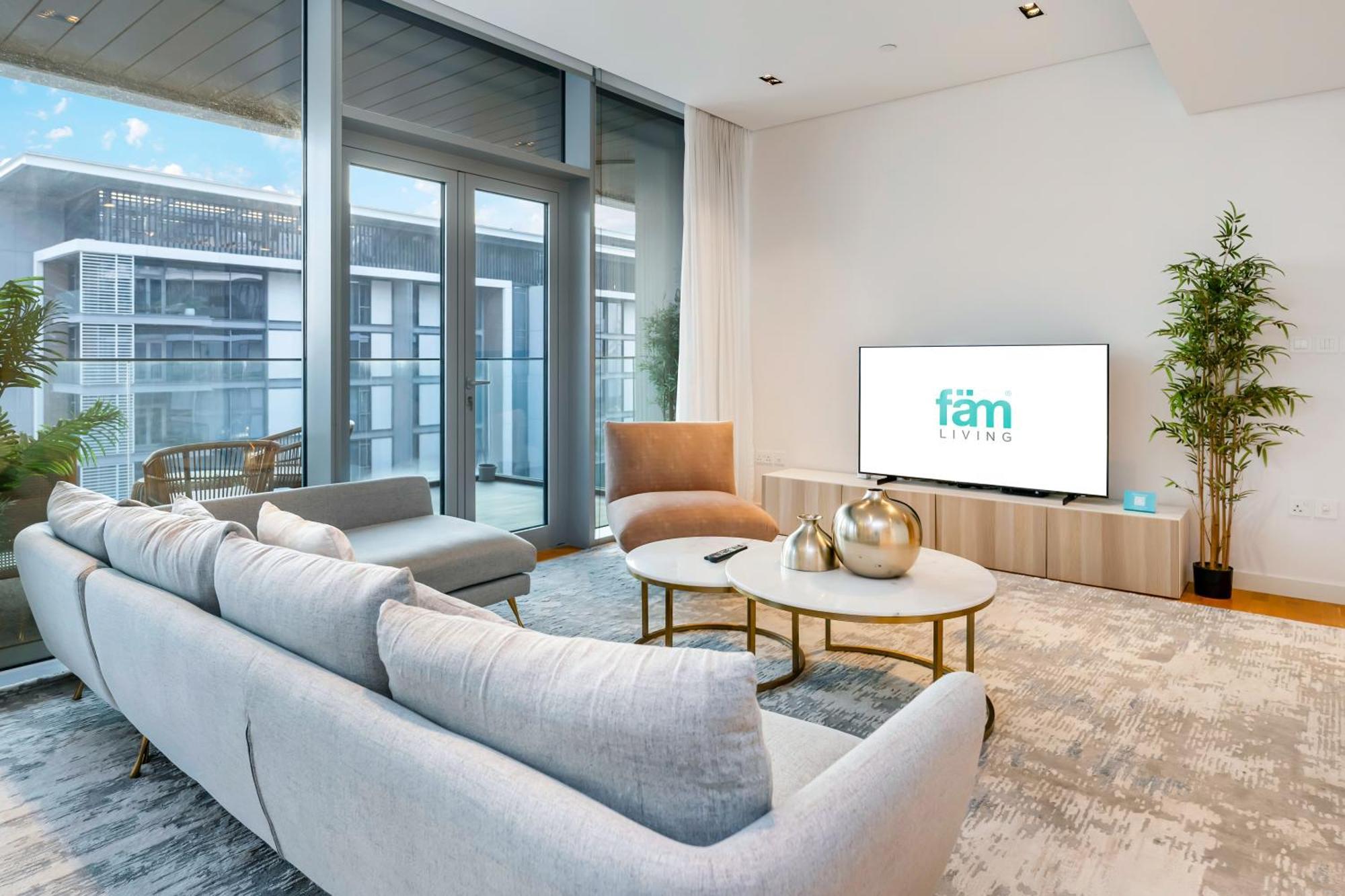 Fam Living Bluewaters - Island Living - Ain Dubai & Sea View Apartment Luaran gambar