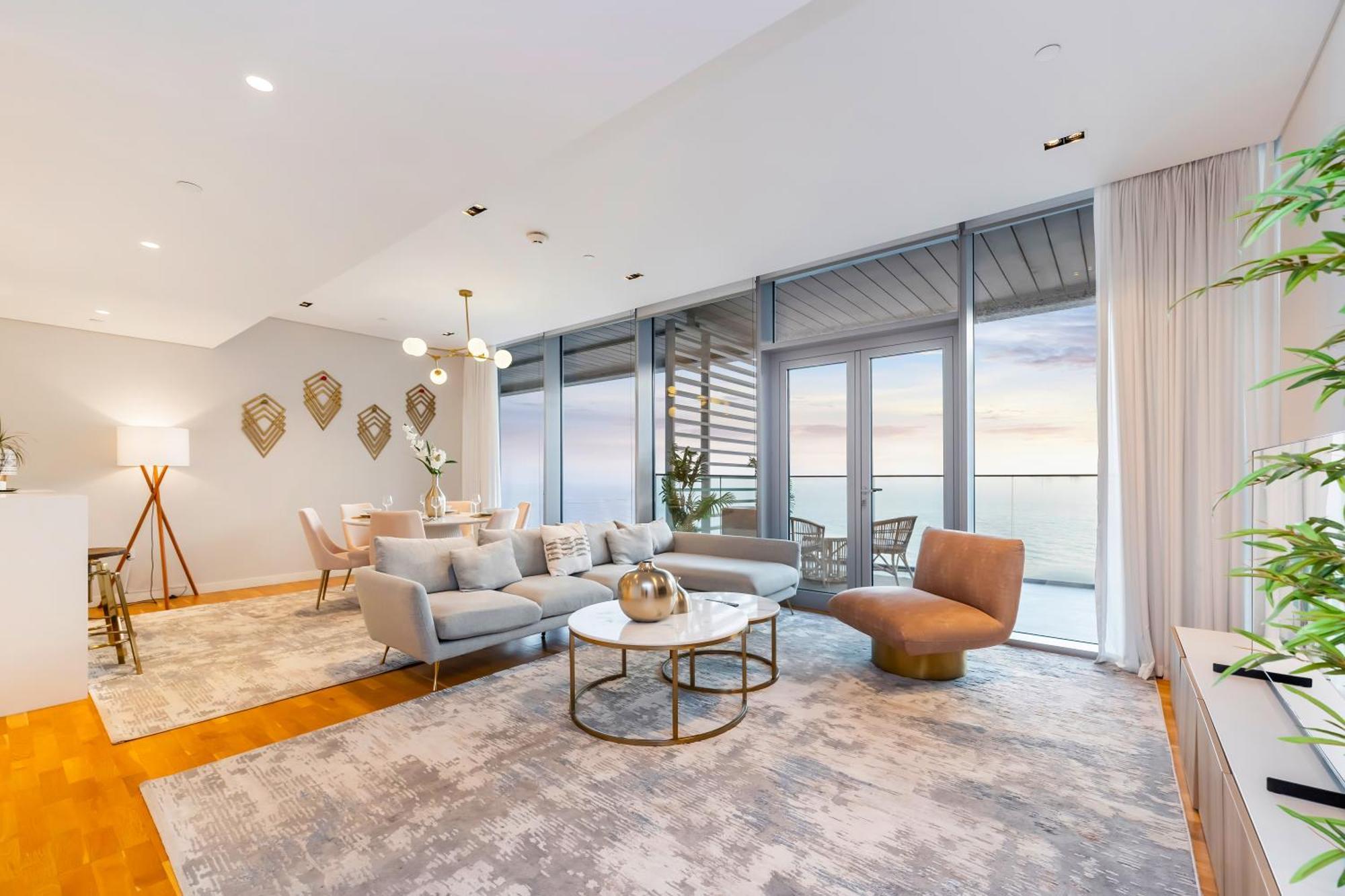 Fam Living Bluewaters - Island Living - Ain Dubai & Sea View Apartment Luaran gambar